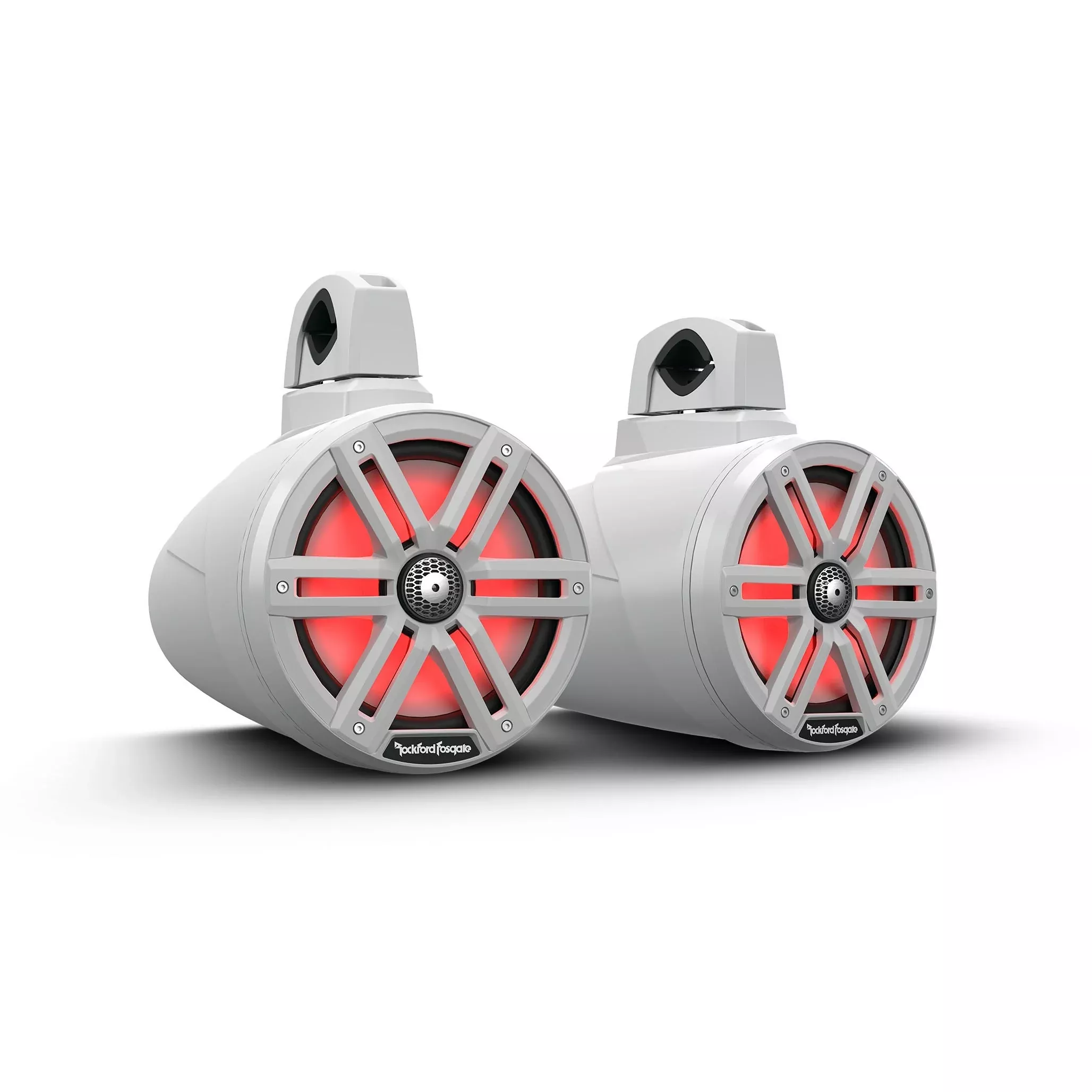 Rockford Fosgate White M2 8 Color Optix 2-Way Wake Tower Speakers 1"-3" M2WL-8