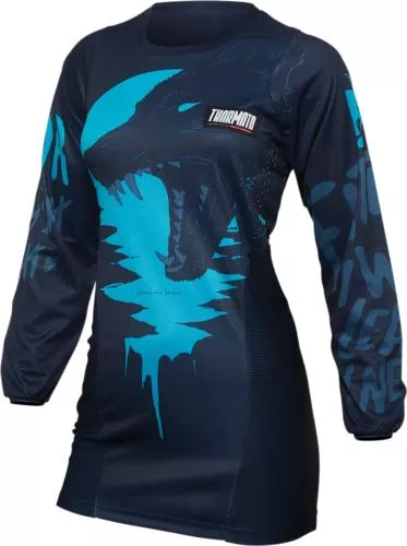 THOR Women's Pulse Counting Sheep Jersey Aqua XL