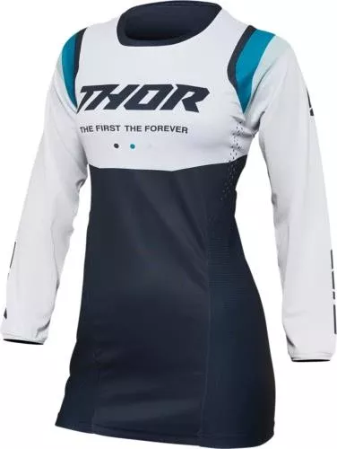 THOR Women's Pulse REV Jersey Midnight /White XL Women's Pulse REV Jersey