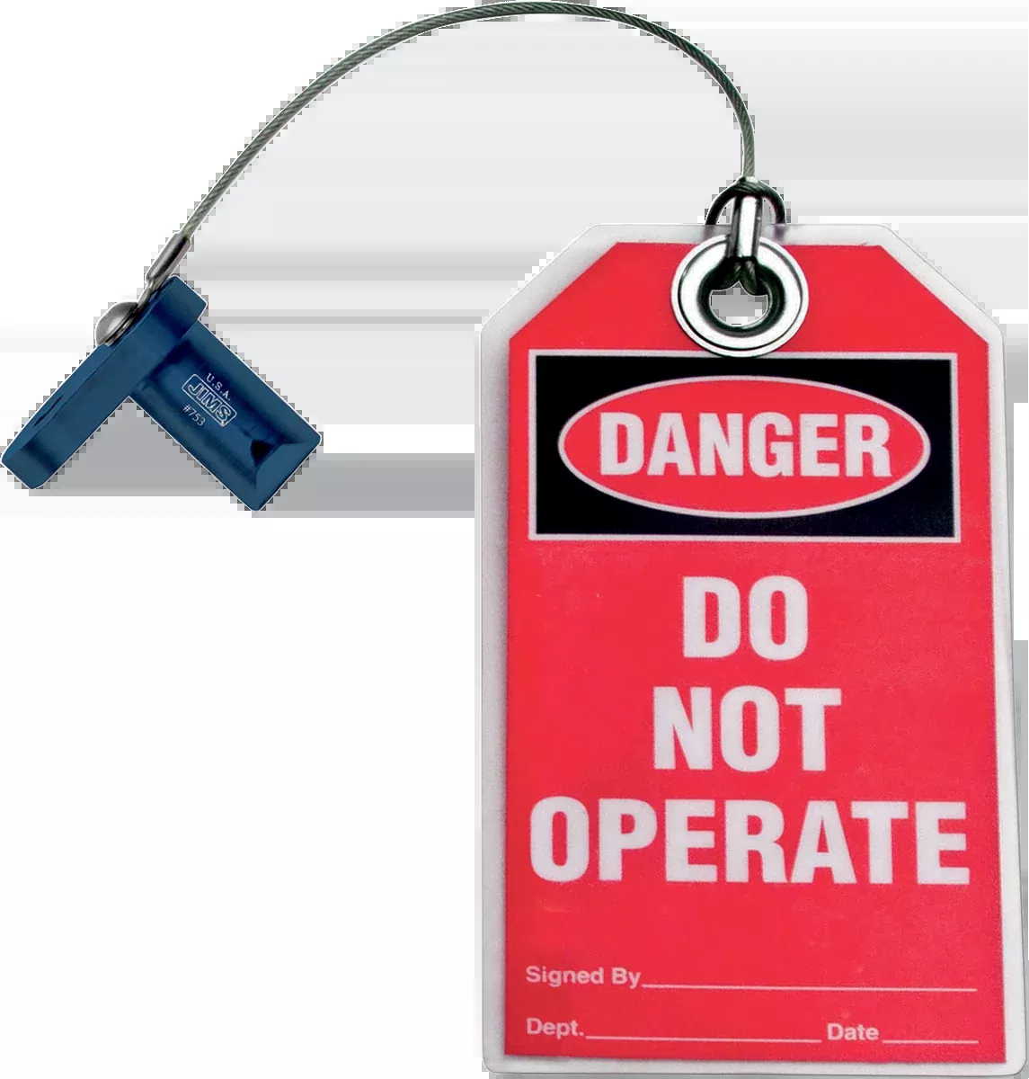 Tool Flywheel Lock and Tag