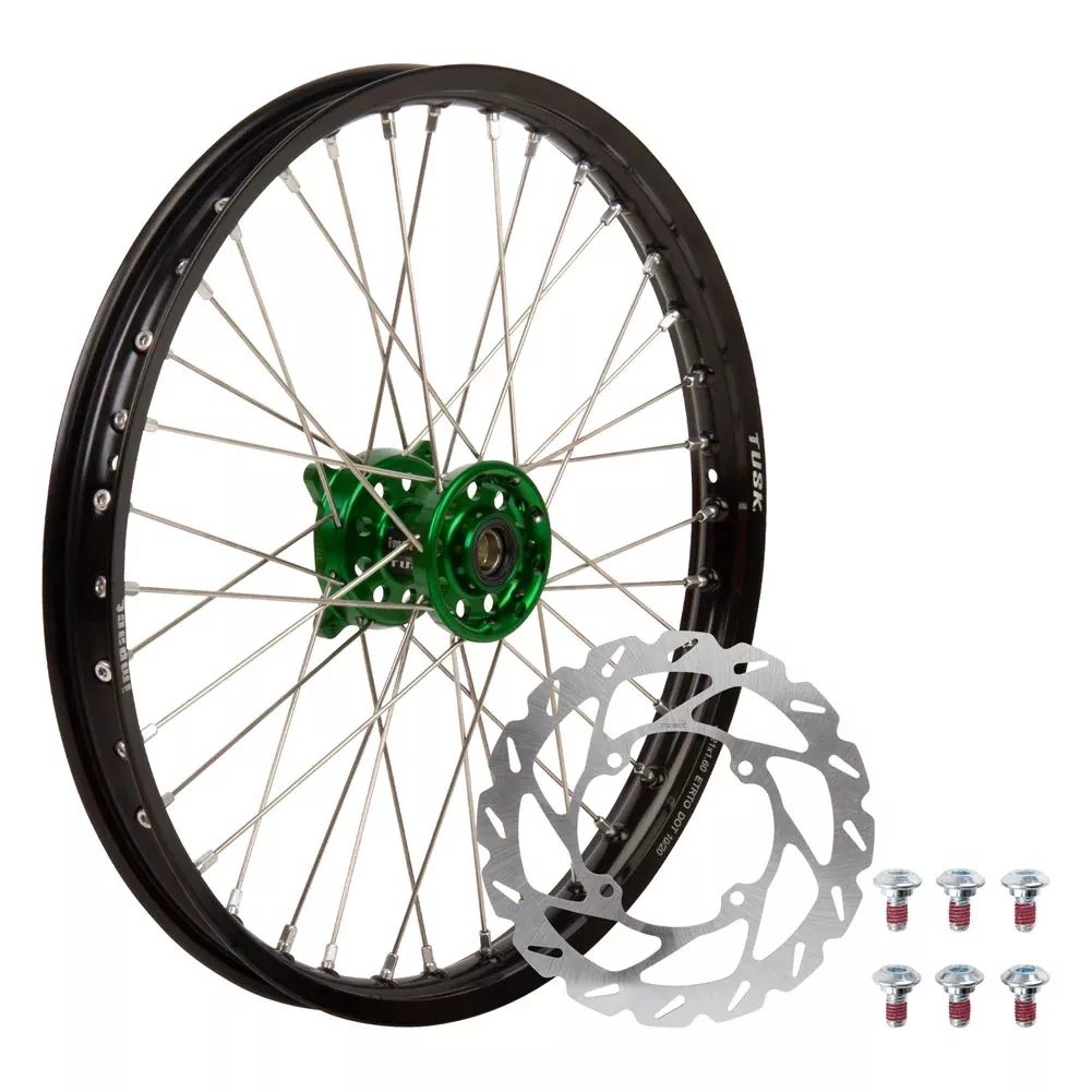Tusk Impact Complete Front Wheel Package Kawasaki KX250, KX450 2015–20