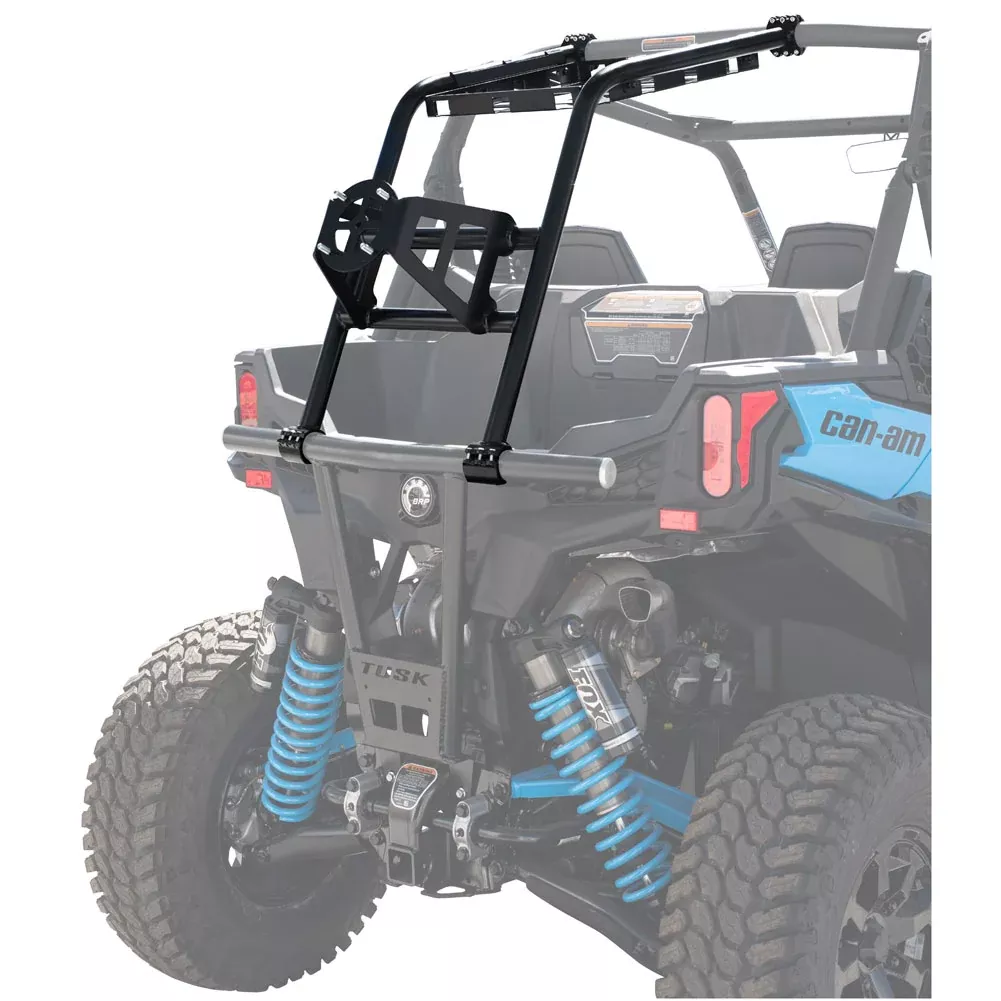 Tusk Impact Rear Cargo Rack / Spare Tire Mount Can-Am Maverick 2018-20