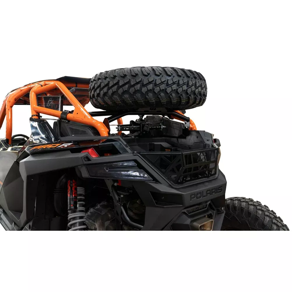 Tusk Spare Tire Carrier Polaris RZR Pro R 4 Factory Armored Edition 20