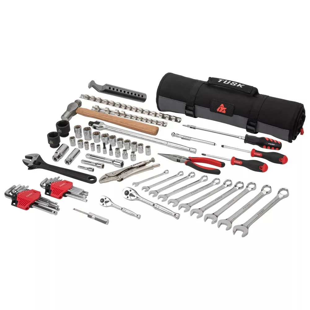 Tusk UTV Tool Roll Kit with Belt Removal Tools Polaris GENERAL 1000 De