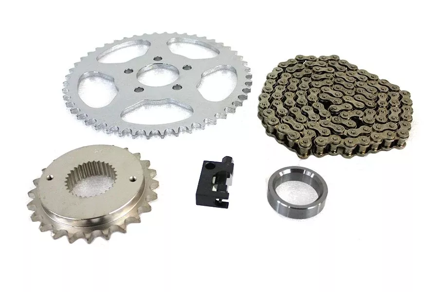 V-Twin 19-0291 York Rear Chain Drive Kit Sprockets Cush Drive Harley FLT 2007
