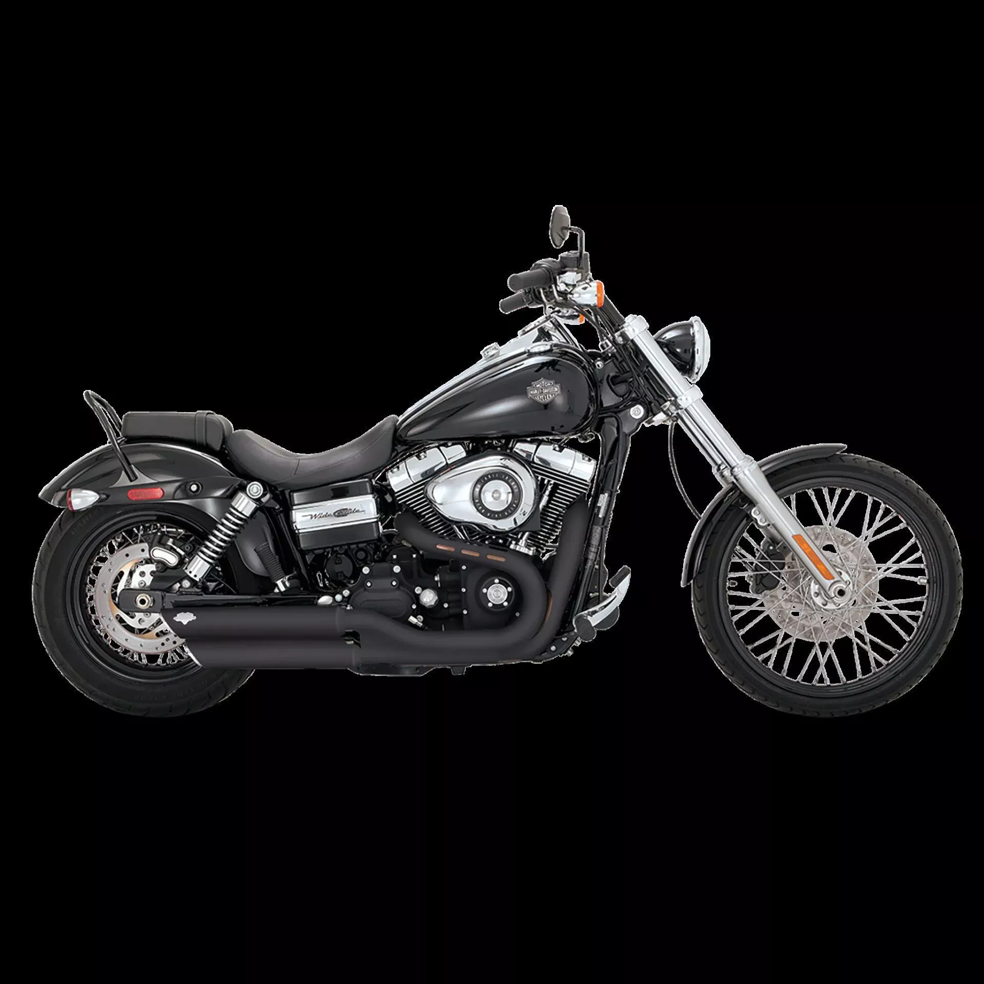 Vance & Hines Slip-On Big Twin Slash 3″ Black 2008-2016