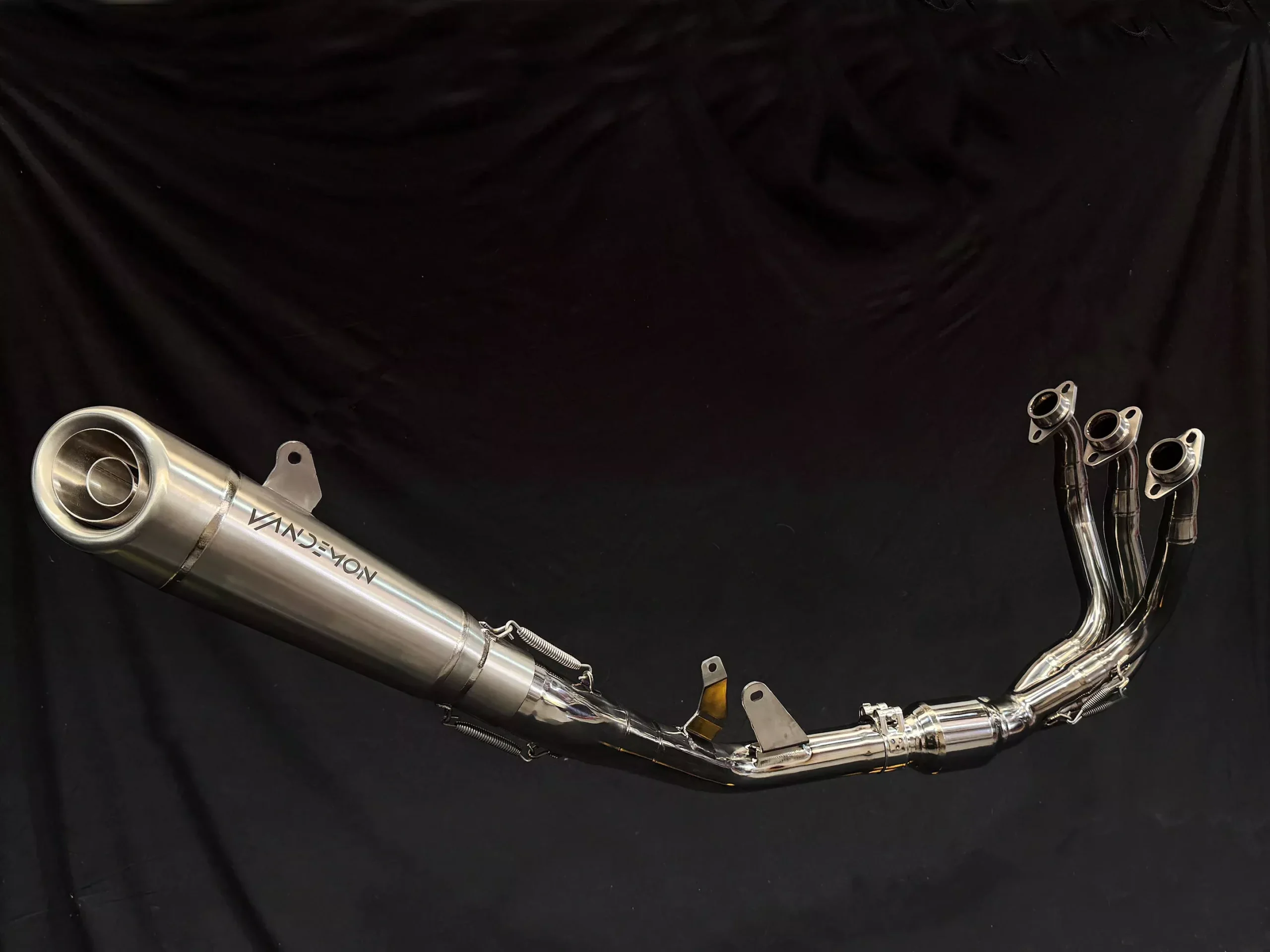 Vandemon Side Mount Titanium Exhaust System CFMOTO 675SR-R, 675SR-S,67