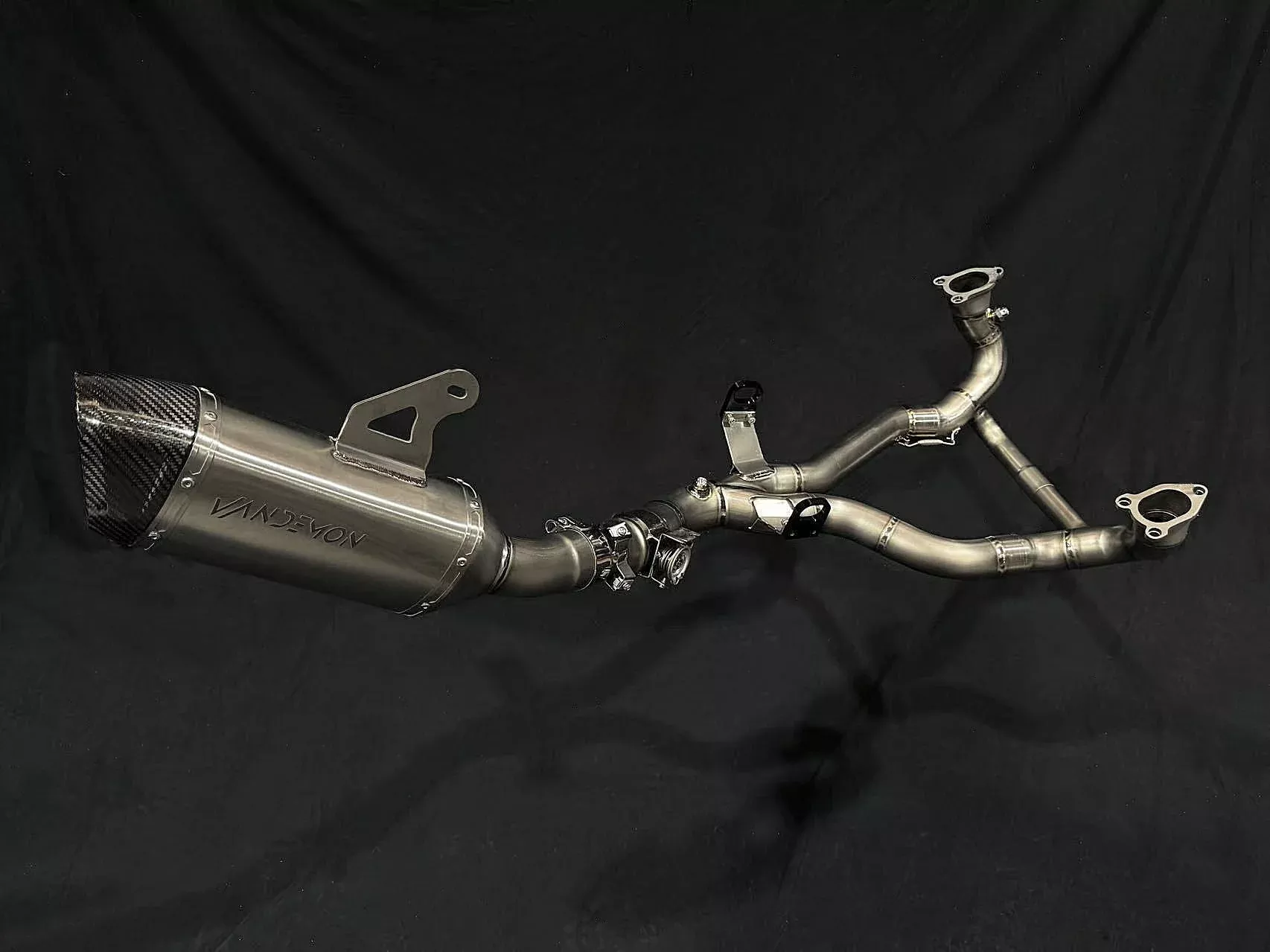 Vandemon Titanium Exhaust System with OEM Valve Function BMW R1300GS/G
