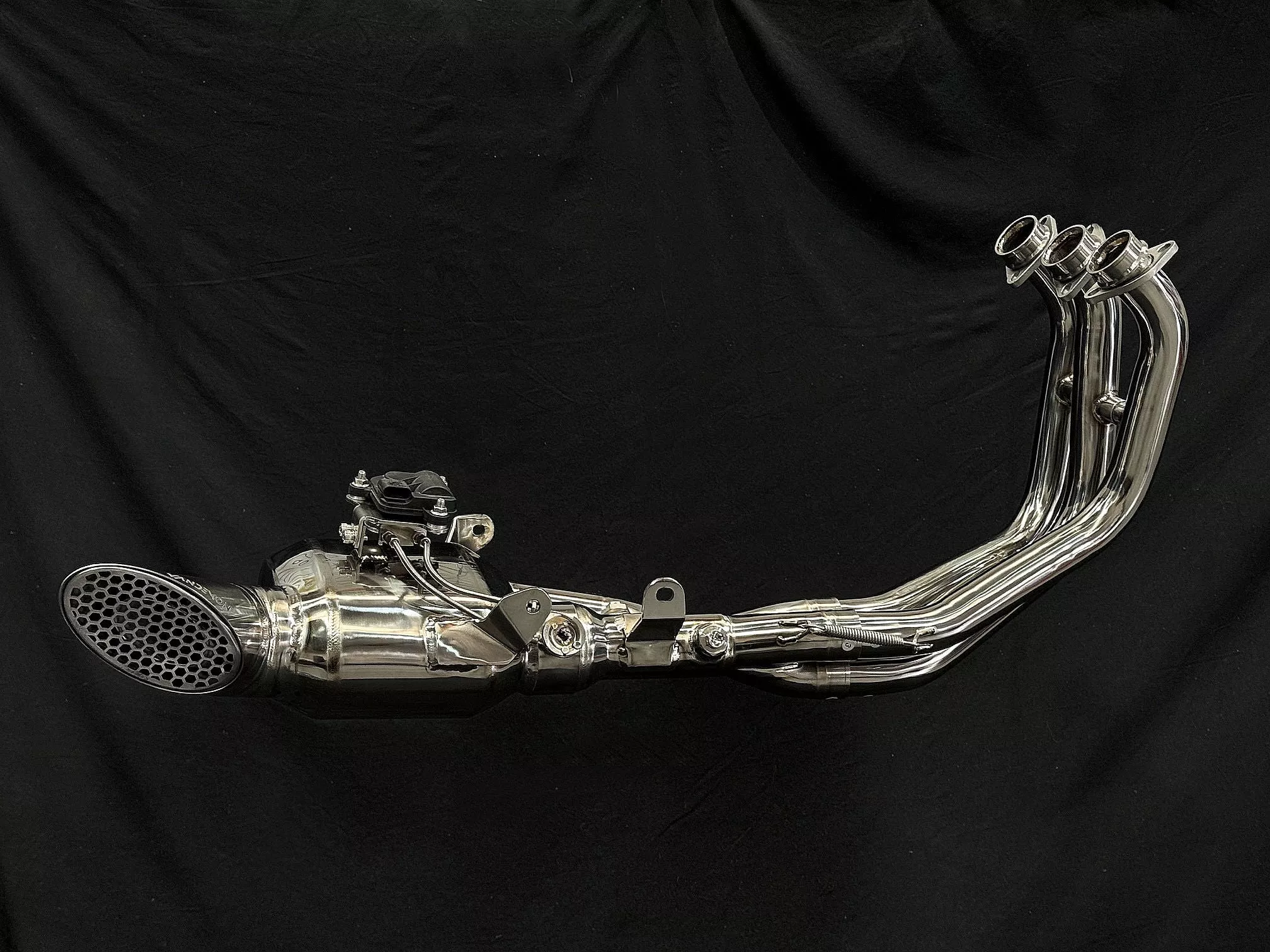 Vandemon Titanium Exhaust System Yamaha GEN4 XSR900, XSR900 GP Stealth