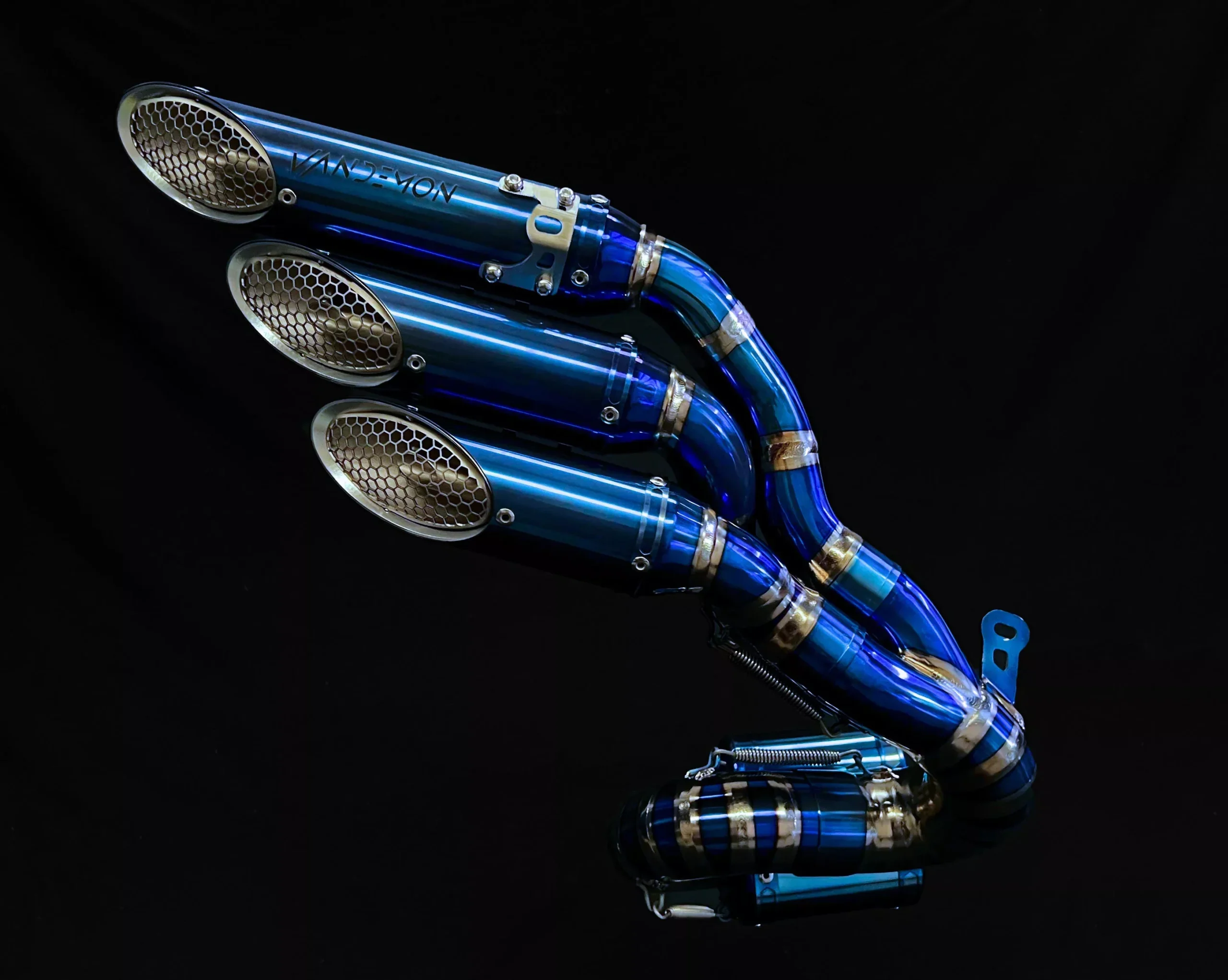 Vandemon Titanium Heat Treated Slip-On MV AGUSTA Brutale, Dragster, F3