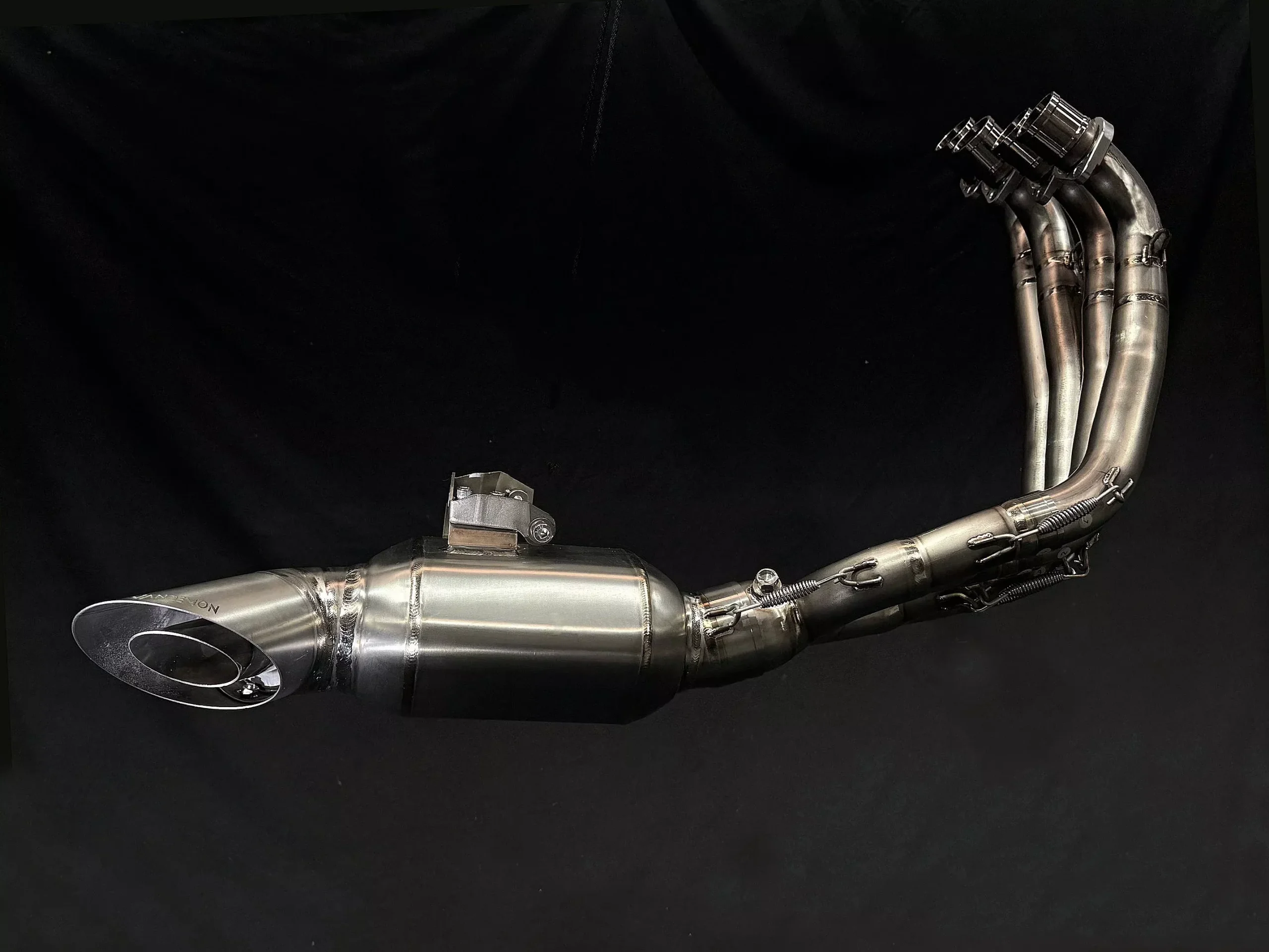 Vandemon Titanium Low Mount Exhaust System Honda CB650F 2014-2018