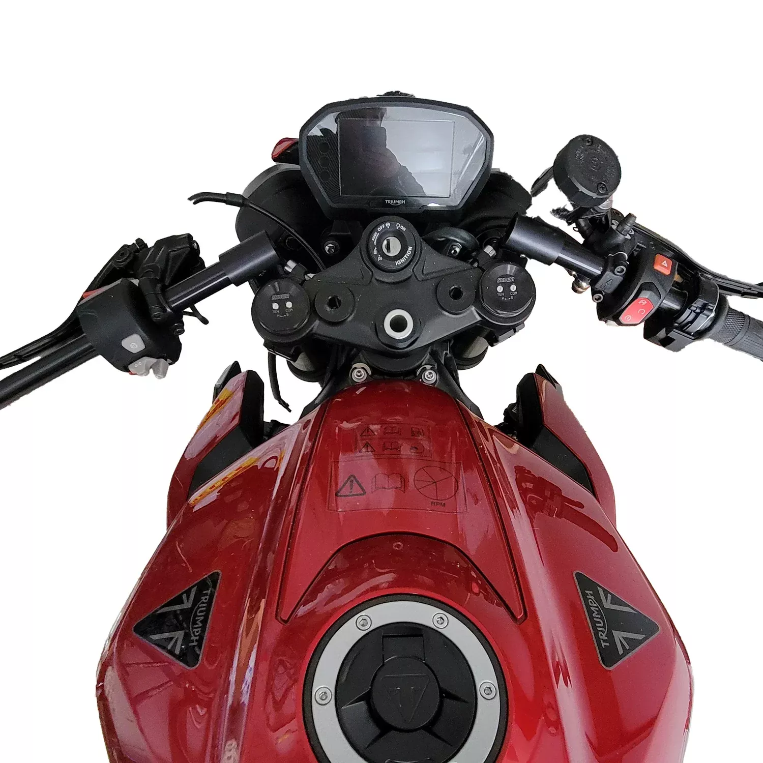 Woodcraft Clip-on Riser with handlebars Triumph Street Triple RS 2024-
