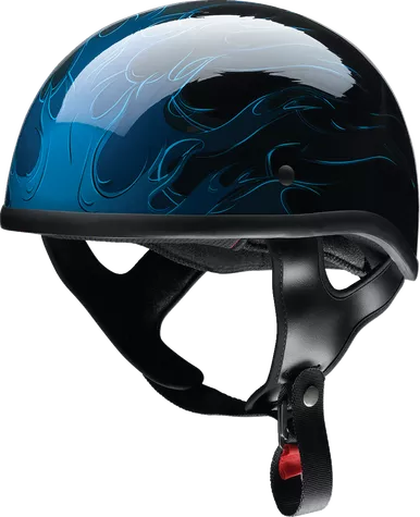 Z1R Cc Beanie Helmet - Hellfire - Blue - Xs 0103-1331