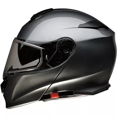 Z1R Solaris Modular Snow Helmet with Dual Pane Shield- Dark Silver