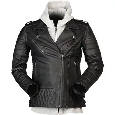 Z1R Womens Ordinance 3-in-1 Jacket - Black/Grey