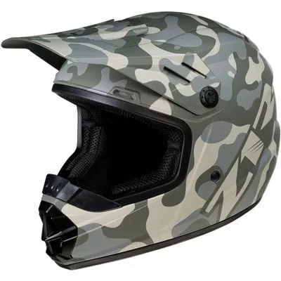 Z1R Youth Rise Camo Offroad Helmet - Desert