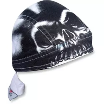 ZANheadgear Flydanna Headwrap Road Hog - Airbrushed Skull