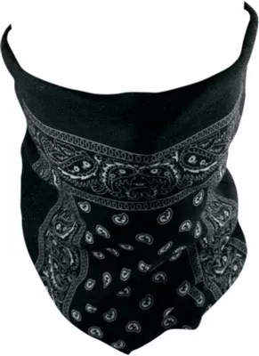 ZANheadgear Motley Tube - Black Paisley
