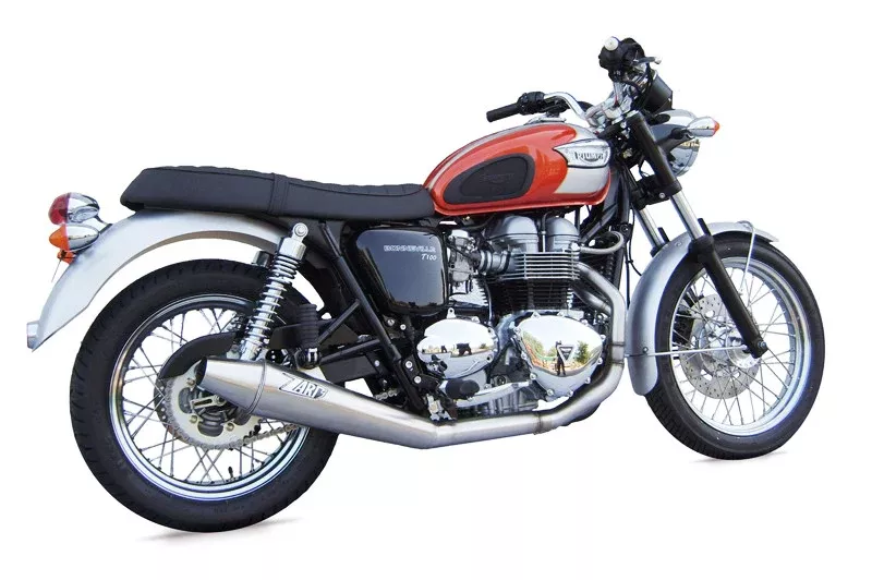 ZARD Carburetors "Conical" Full Kit Exhaust Triumph Thruxton 900 2001-
