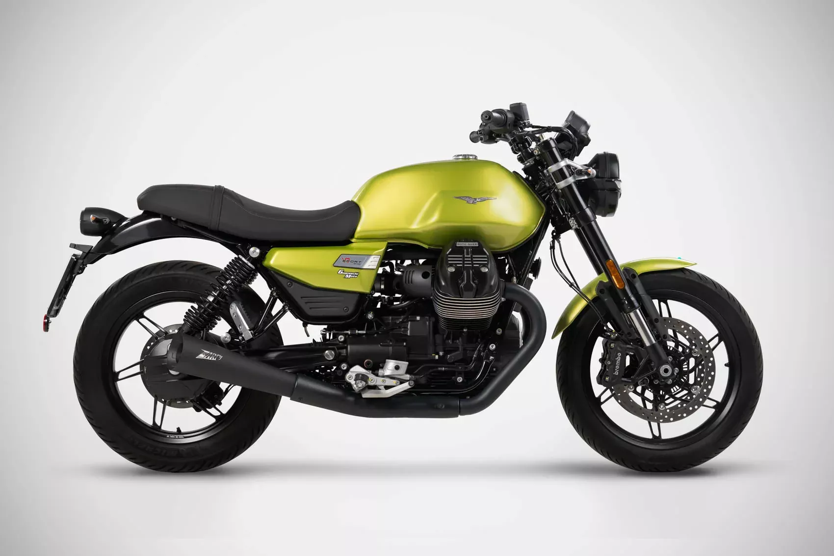 ZARD EVO Slip-On Exhaust Moto Guzzi V7 850 2025