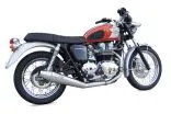 ZARD Exhaust Carburetors "Conical" Full Kit Triumph Thruxton 900 2001-