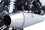 ZARD Exhaust "Conical" Low Injection Full Kit Triumph Bonneville T100