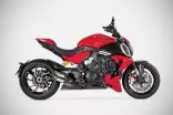 ZARD Exhaust Slip-On Predator Ducati Diavel V4 2023-2024