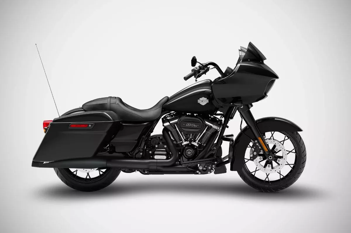 ZARD Exhaust Slip-Ons 4.33 Inches Slash-Cut Harley Davidson Road Glide