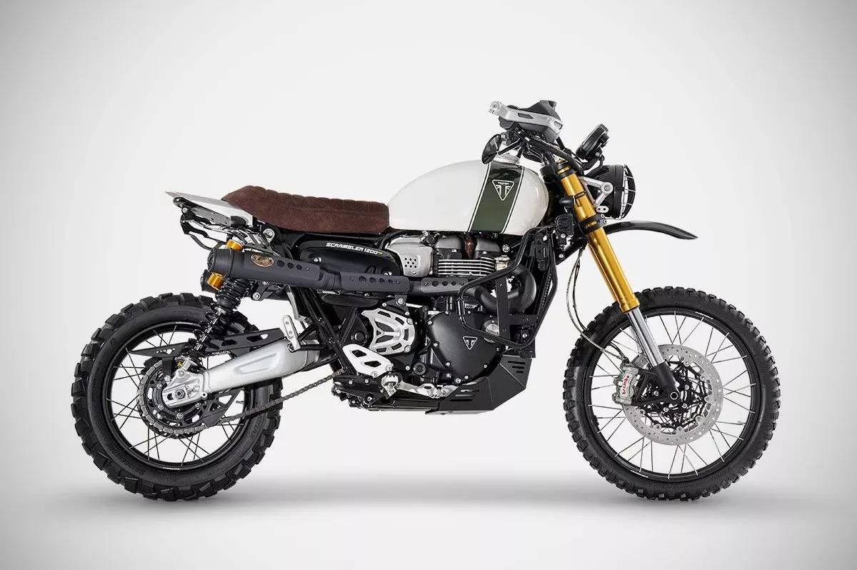 ZARD Exhaust Twin Full Kit Triumph Scrambler 1200 2019-2023