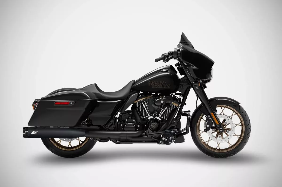 ZARD Slip-Ons "4.5 Inches" Exhaust Harley Davidson Street Glide ST 201
