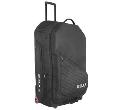 Zulz Zeus Wheeled Gearbag - Black/Silver